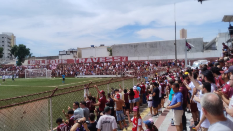 Foto retirada do jogo Juventus X Sertãozinho pelo campeonato paulista A2.
