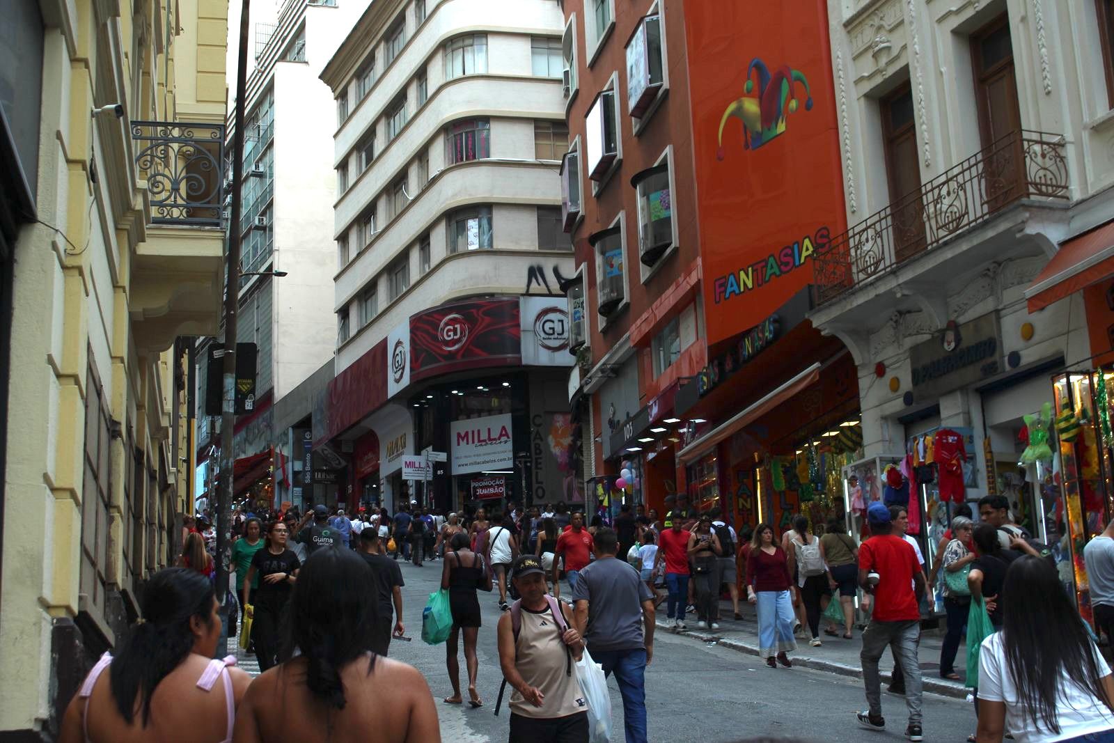 Diminuição do fluxo na 25 de Março